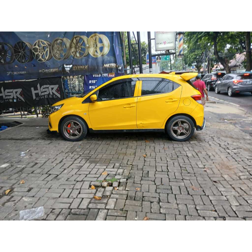 PAKRT VELG PLUS BAN FORCEUM OCTA 195 50 R16 UNTUK MOBIL BRIO USE VELG HSR FE04 RING 16