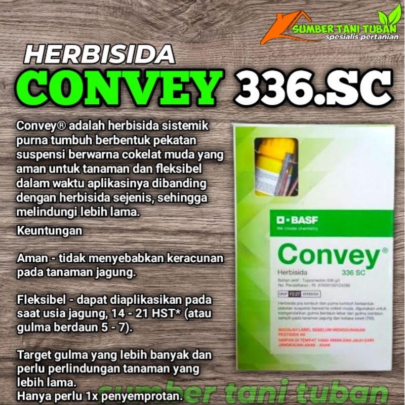 HERBISIDA CONVEY 336 SC kemasan 500.ml - 1.liter