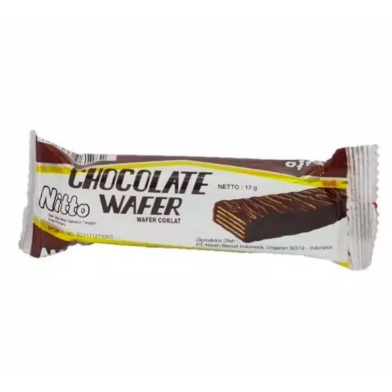 

Chocolate Wafer Nitto isi 10