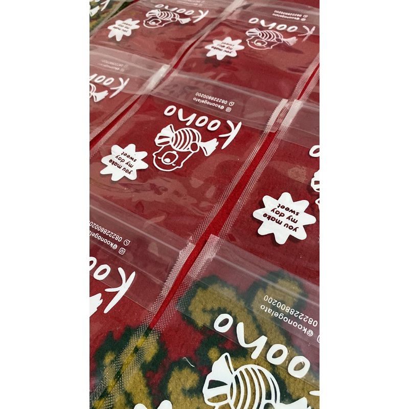 JASA SABLON PLASTIK / KEMASAN /  KRESEK