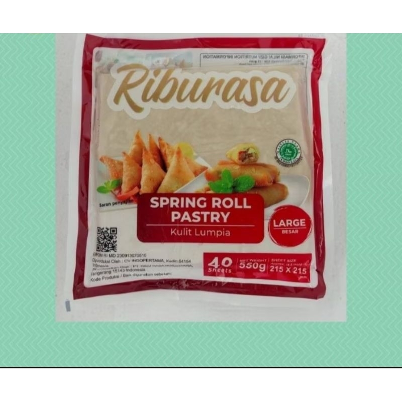 

kulit lumpia riburasa 500grm