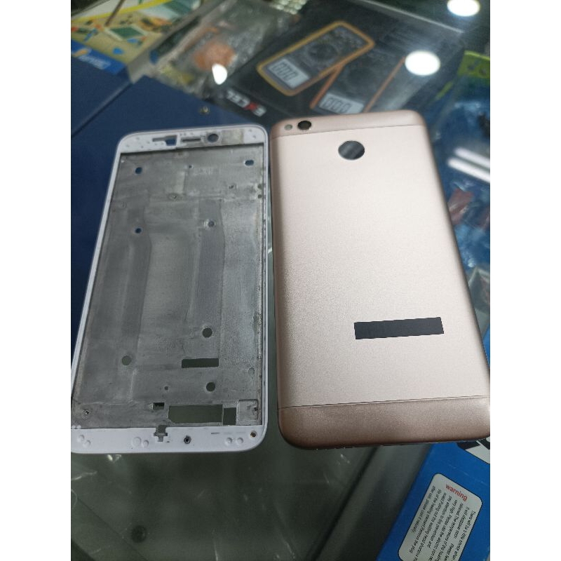CASING REDMI 4X BACKDOOR FULLSET FRAME TATAKAN LCD KWALITAS BAGUS