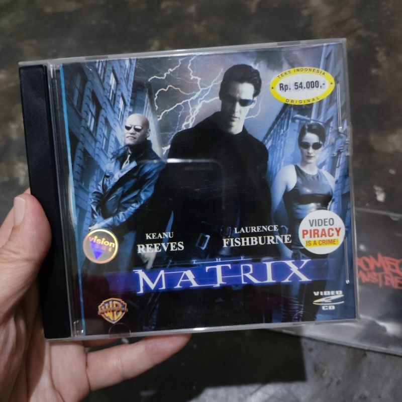 preloved vcd the matrix vintage