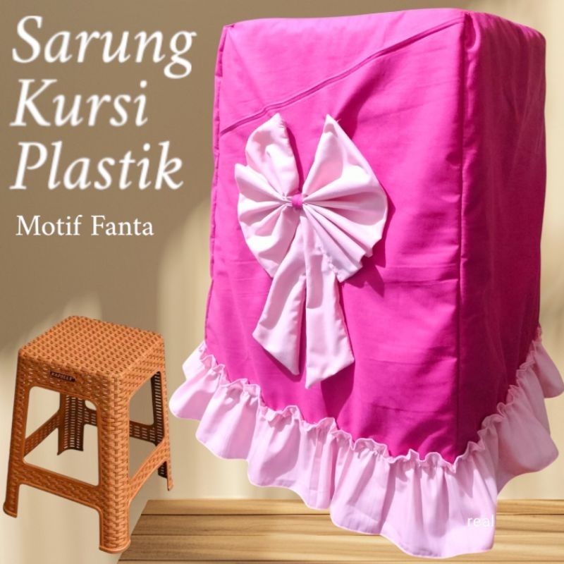 sarung kursi plastik / sarung kursi bakso / cover kursi / sarung kursi