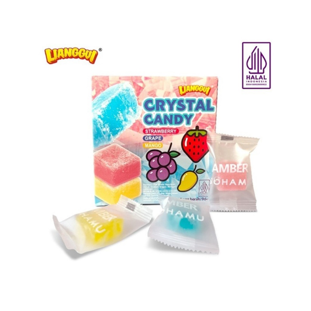 

LIANGGUI PERMEN LUNAK CRYSTAL CANDY 96 GRAM