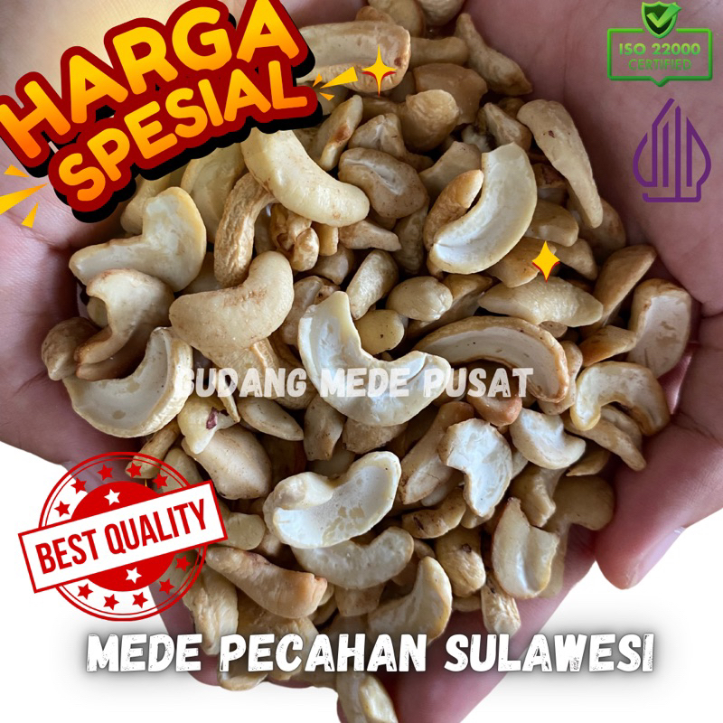 

Kacang Mede pecahan merah Sulawesi premium terlaris 1kg mentah, Kacang mede mentah pecahan Super premium fresh, gudang Kacang Mente pecahan sulawesi termurah, mente pecah super lokal , mede lokal pecah ready, kacang mete mentah 1 kg, Kacang mente