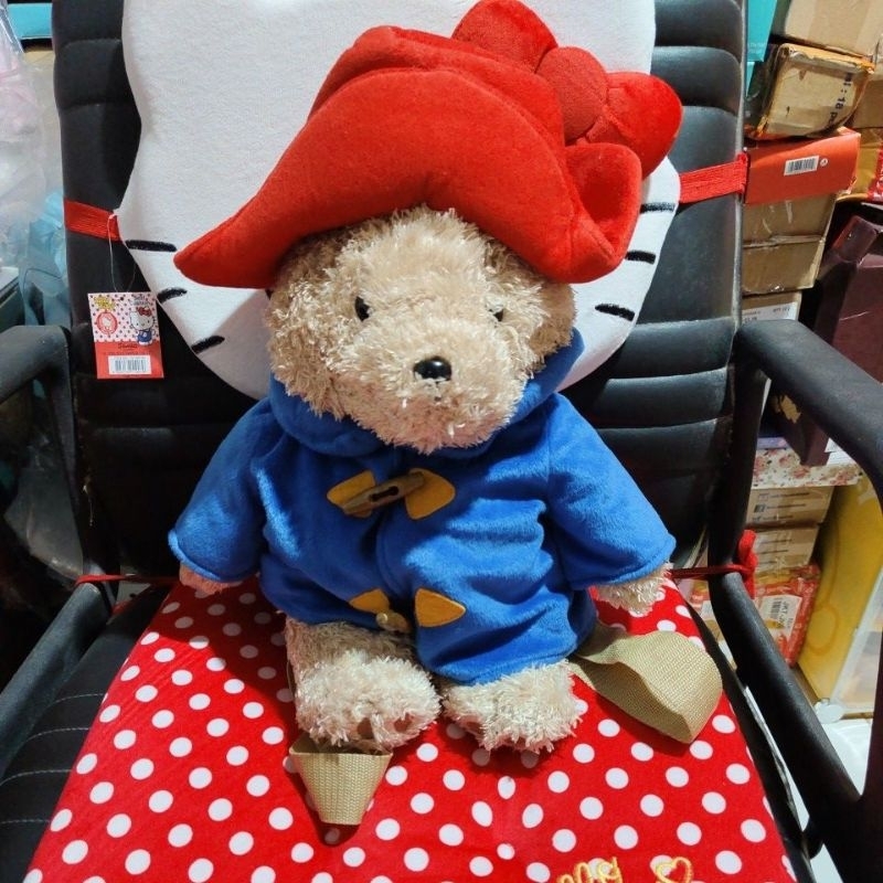 boneka tas ransel teddy Paddington kostum ori