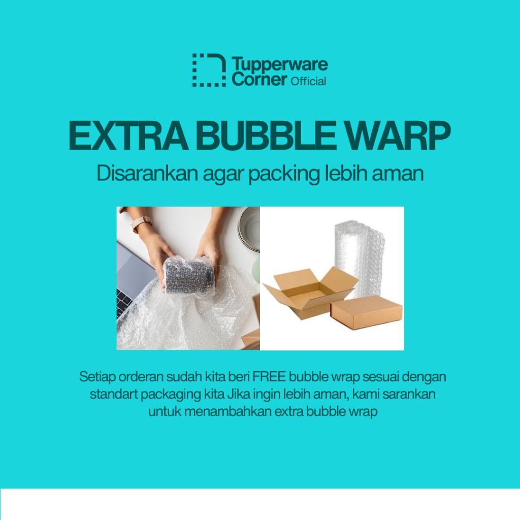 

Tambahan Extra Bubble Warp Untuk Keamanan Lebih