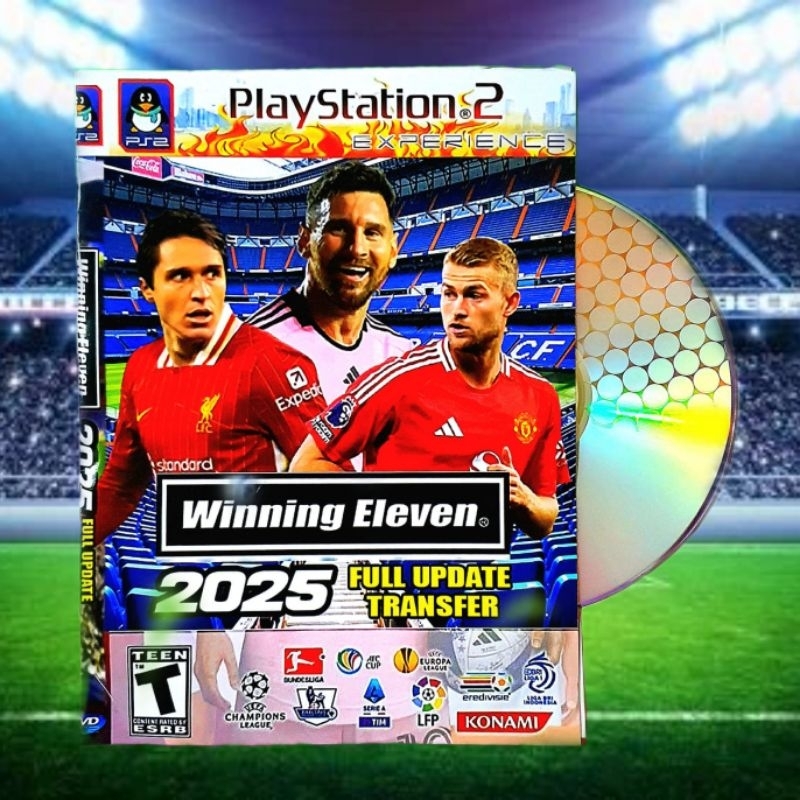 Kaset Ps2 Winning Eleven 2025 - Kaset Game Ps2 Original - Kaset Ps2 Game Bola Wining Terbaru 2025 - 
