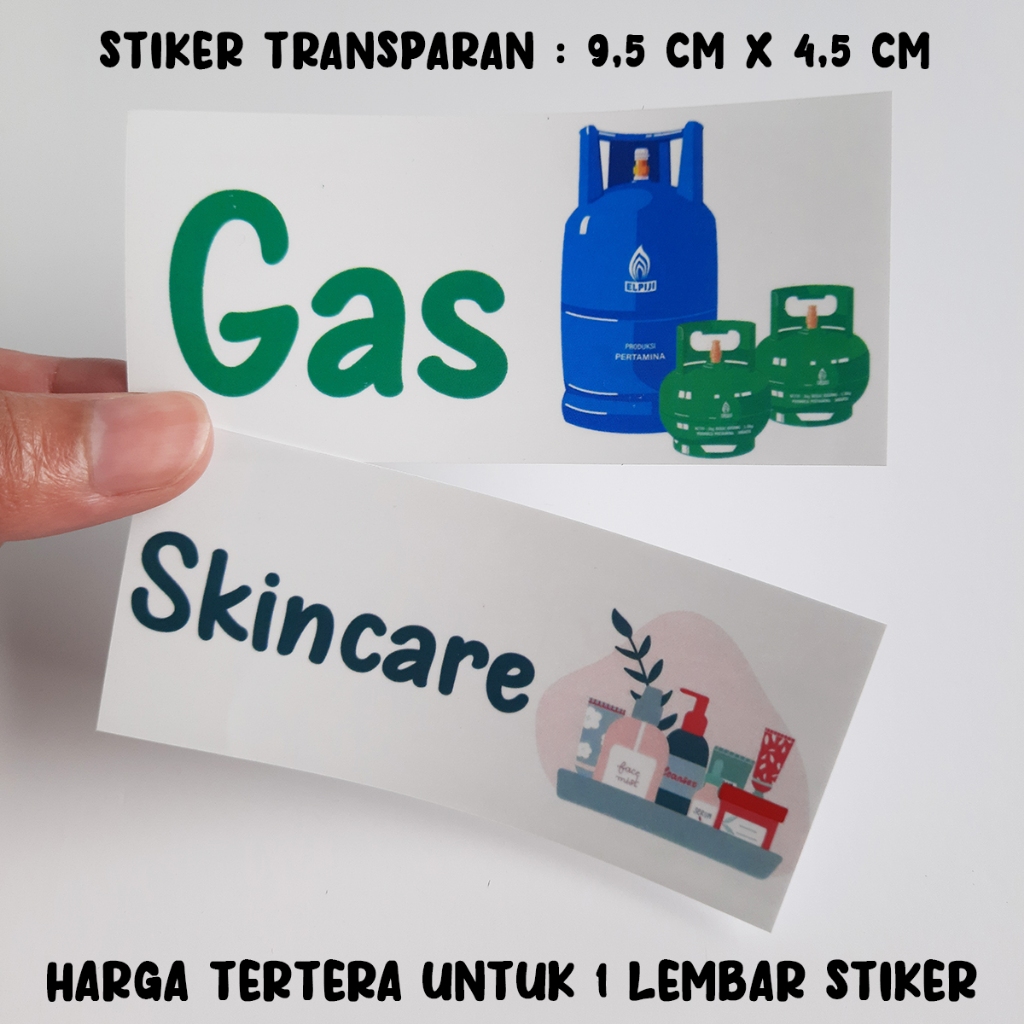 

STIKER BUDGETING TRANSPARAN VOL 1