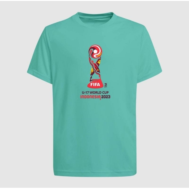 Kaos Juaraga FIFA U-17 World Cup - Pria Nation - Hijau Teal
