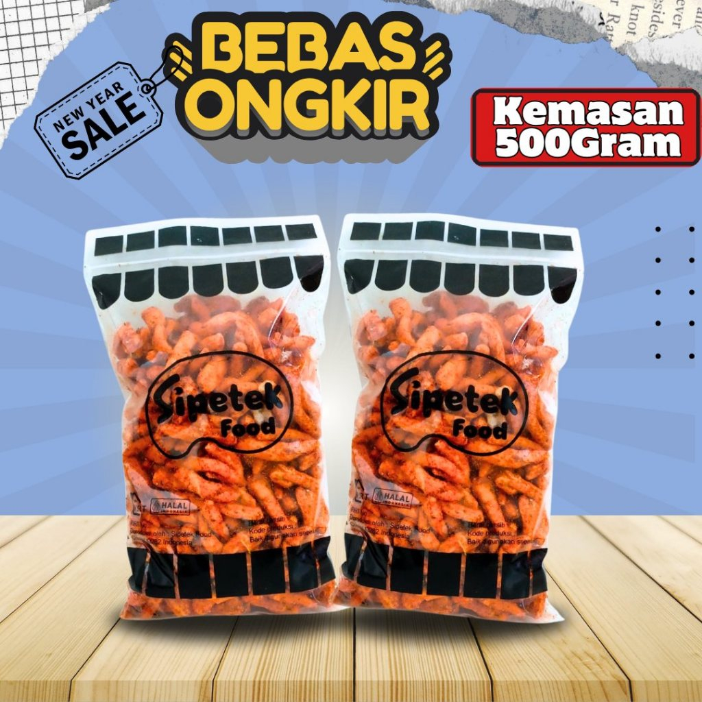 

Crunchychipsid | Basreng Sultan Kiloan Rasa Pedas Daun Jeruk Terlezat Nikmat Renyah 100% Cabai Asli