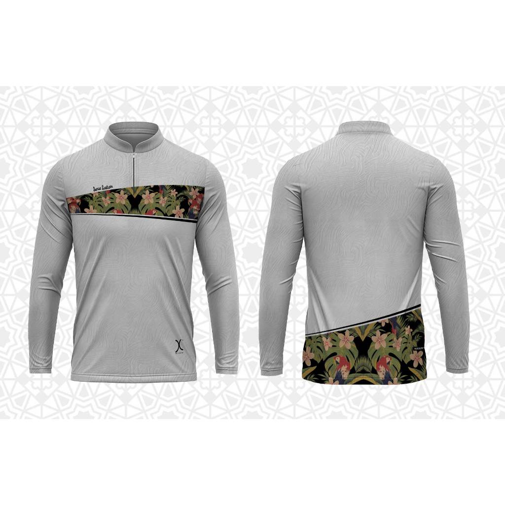 Fashion Muslim Jersey Koko Dewasa Full Printing Premium / Baju Koko Pria Dewasa Terbaru