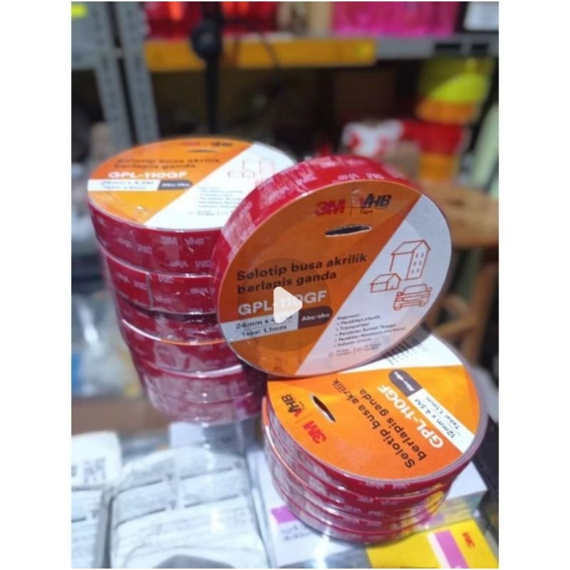 

3M Double Tape VHB - original - 12mm x4,5mtr