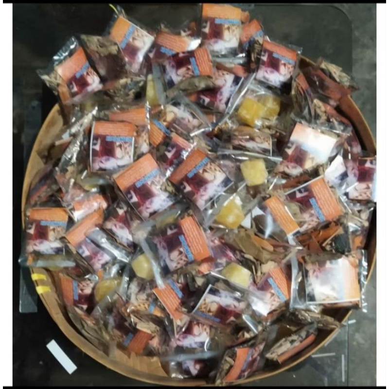 

10pcs wedang uwuh komplit kapulaga label/pcs