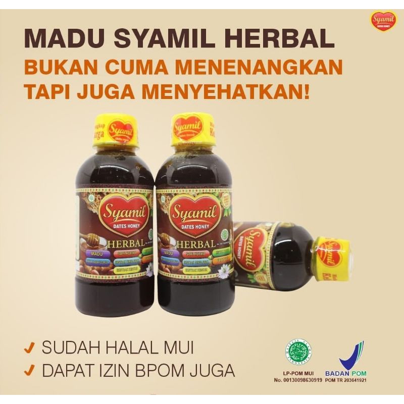 

SYAMIL FAMILY - Dates Honey Madu Keluarga 200ml