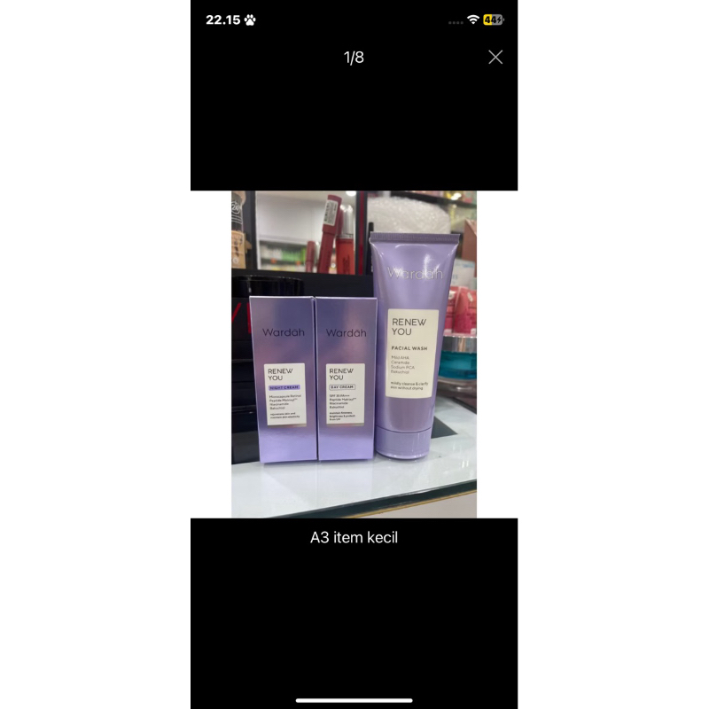 Wardah Original Wardah Paket Renew You Anti Aging Series New Wardah Original