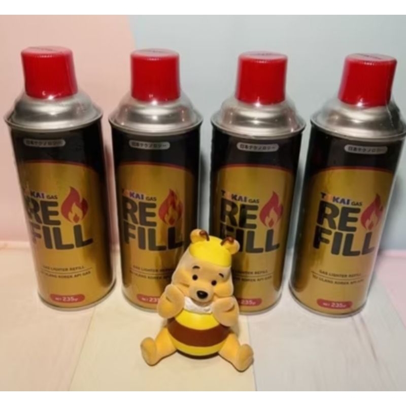 REFILL KOREK API GAS/TOKAI ISI ULANG KOREK API/GAS ISI ULANG KOREK TOKAI 235 GRAM