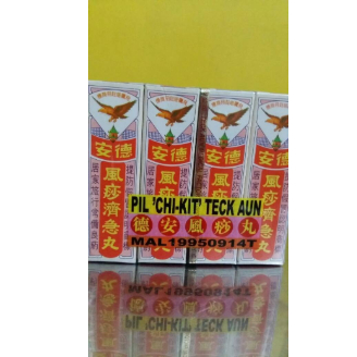 

AMPUH Pil Chi Kit Teck Aun isi 12 bungkus