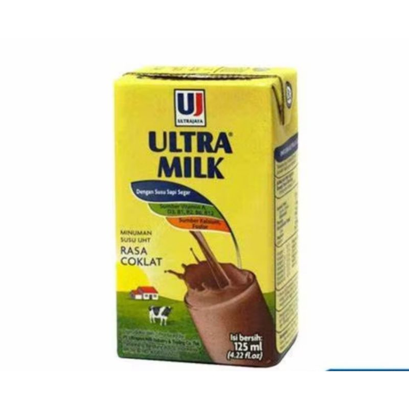 

RB Susu Ultra Coklat 125 ml 1 dus isi 40 pcs