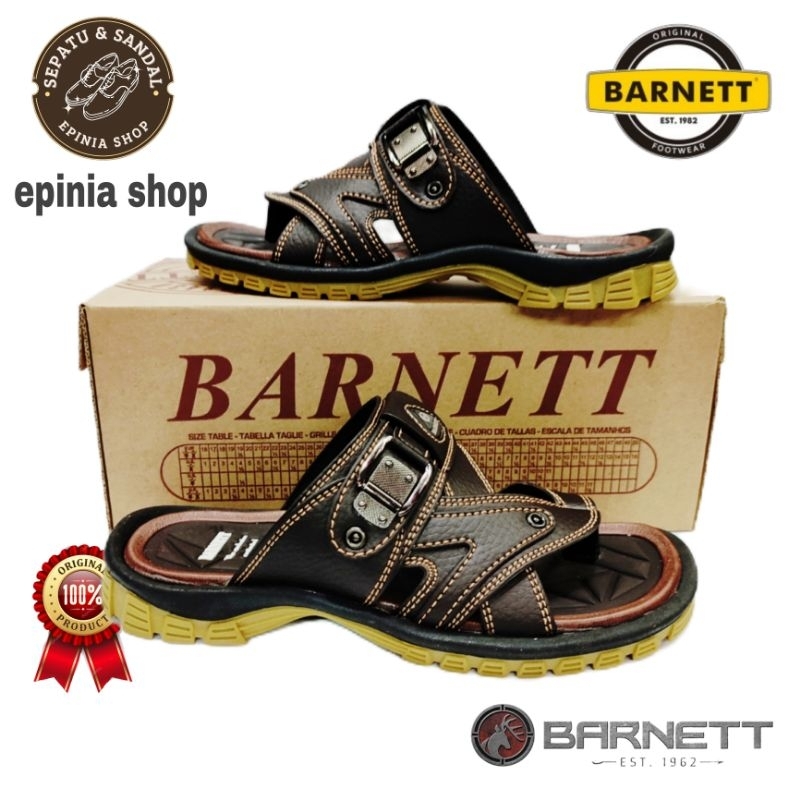 SANDAL PRIA BARNETT - SANDAL FORMAL, CASUAL - BARNETT KING COKLAT