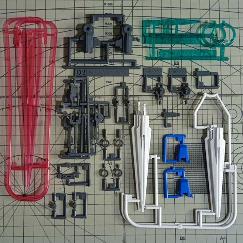 BANDAI MG 1/100 MASTER GRADE GUNPLA GUNDAM OO 00 XN RAISER/SEVEN SWORD PART PARTS WEAPON GN SWORD II