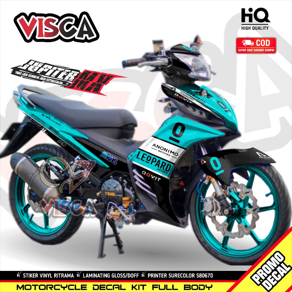Stiker Jupiter Mx 135 New Full Body Decal Jupiter Mx 135 New Full Body Striping Mx New 135 Full Body