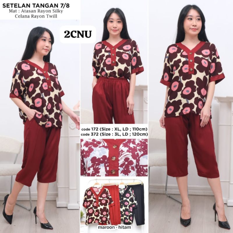 Stelan Cotton Rayon Bangkok Kancing Hidup