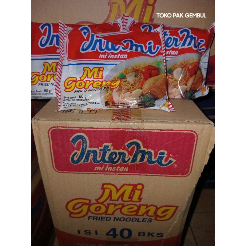 

(TOKO PAK GEMBUL) INTERMIE GORENG