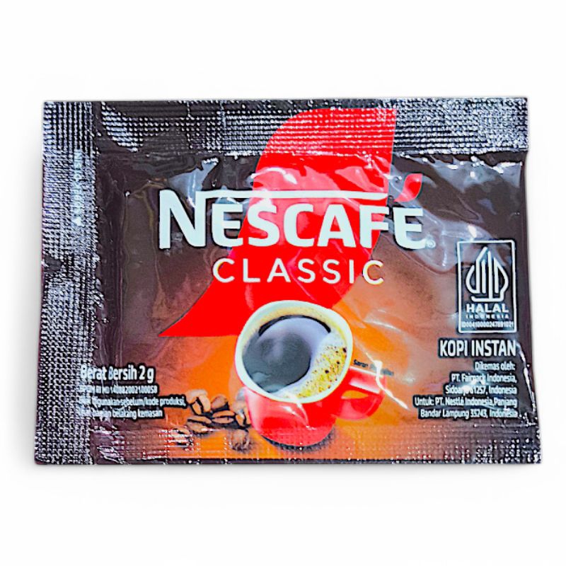 

Sensasi Kopi Sejati: NESCAFE CLASSIC 10 x 2 Gram Masterpiece Yang Bikin Ketagihan Dari Tegukan Pertama