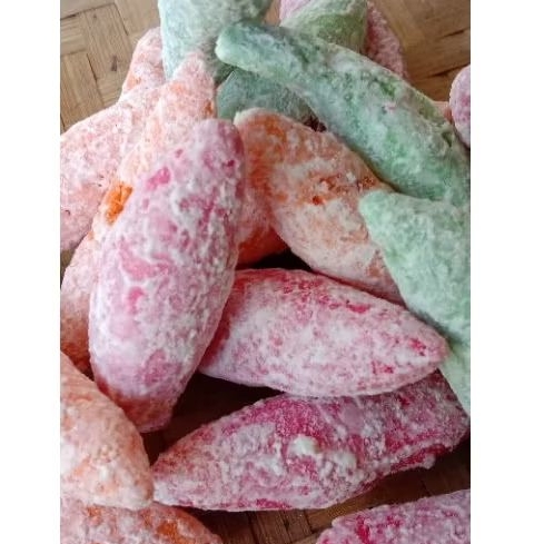 

GETAS WIDARAN BIDARAN DONAT WARNA WARNI JAJAN SNACK CEMILAN KHAS LEBARAN 150 GRAM