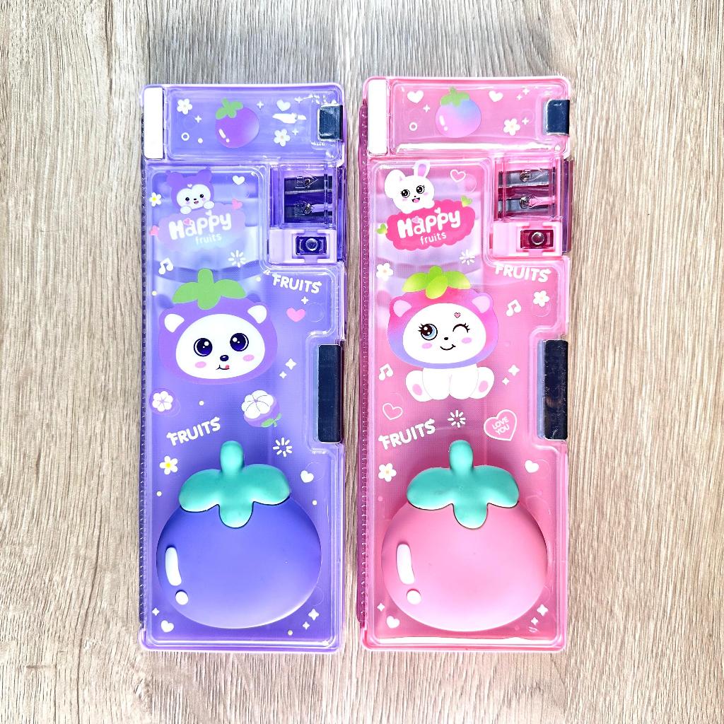 

(PCS) KOTAK PENSIL MAGNET XLG 35301-E / KOTAK PENSIL FRUIT