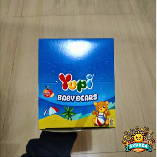 

Yupi Baby Bears Box 144g (isi 24pcs@6g)