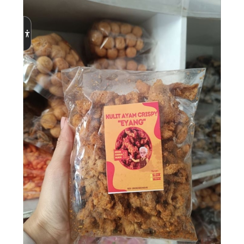 

kulit ayam crispy