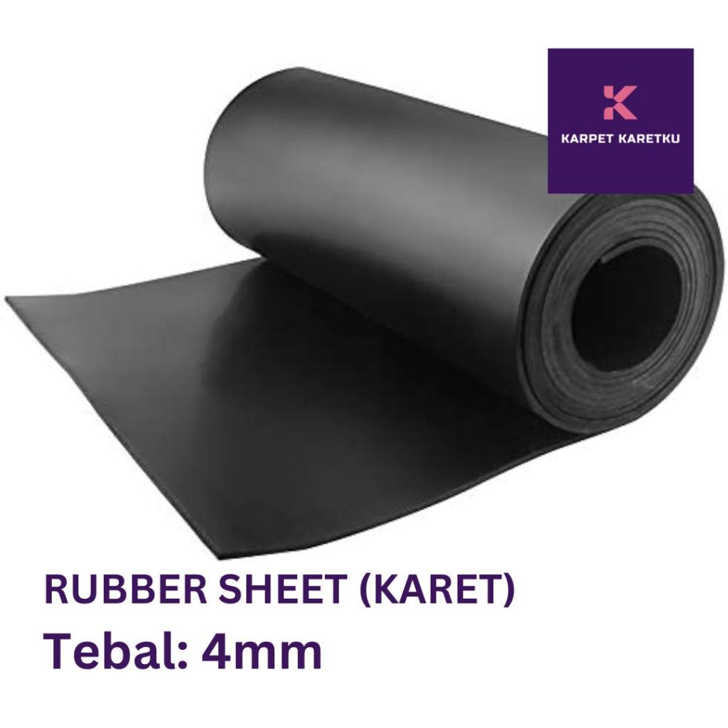 Rubber Sheet 4mm // Karet tebal 4mm // Karpet Karet