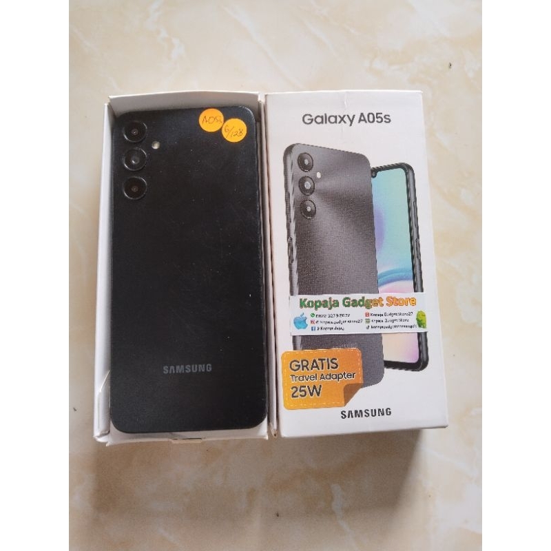 Samsung A05s 6/128 second fullset