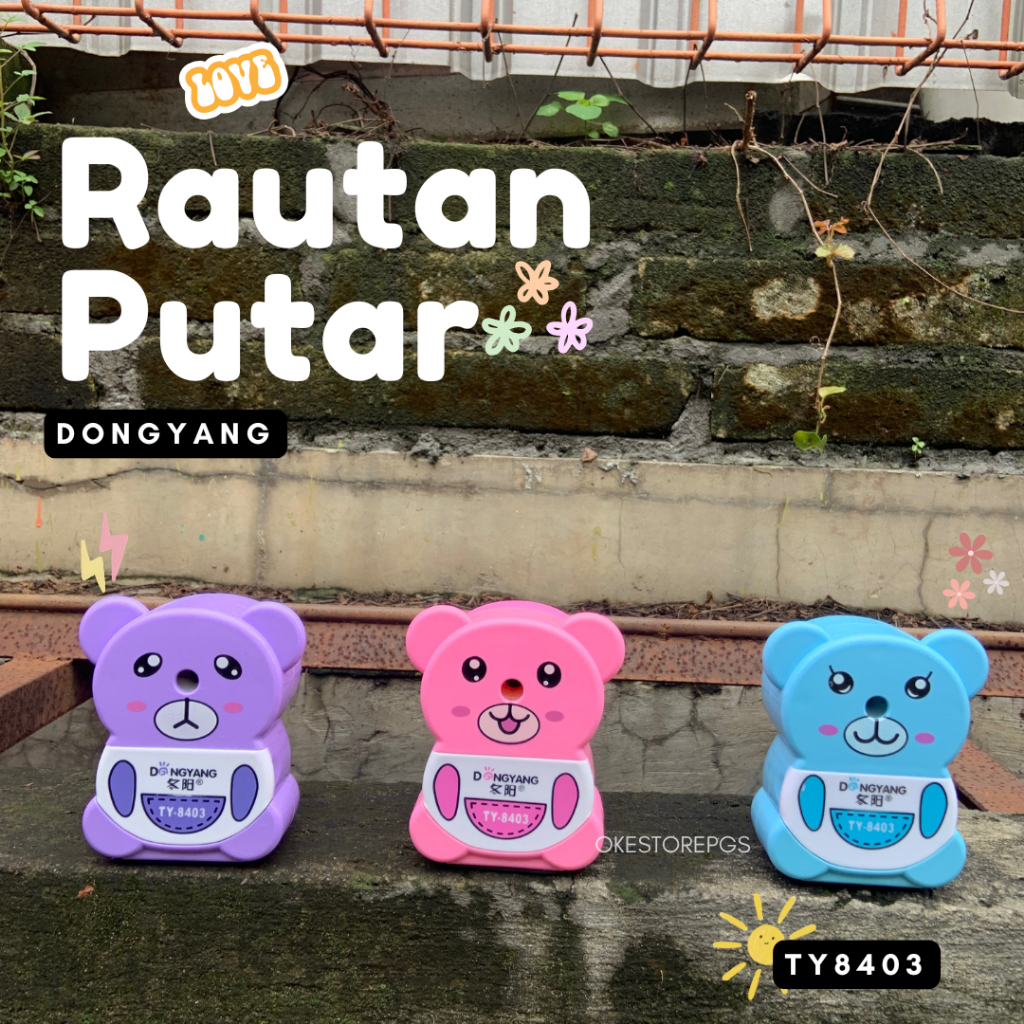 

Okestorepgs - Rautan Putar Karakter Beruang - Ongotan Putar Beruang - Rautan Putar Karakter