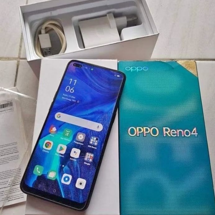OPPO RENO 4 & RENO 4F 8/128 SECOND FULLSET ORI