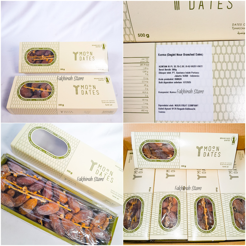 

Kurma Tunisia Tangkai Moon Date Branched date 500gr Original Kurma Tangkai Tunisia
