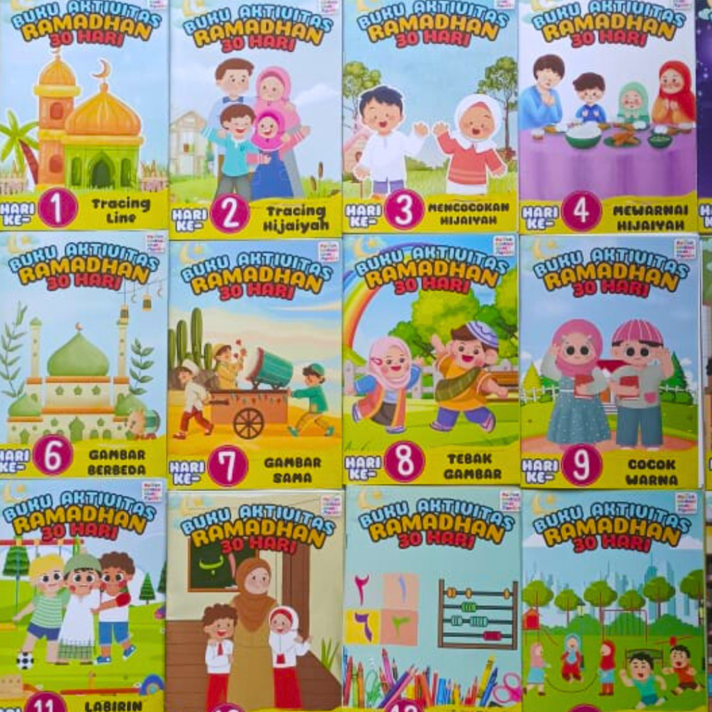 Activity Ramadhan Paket Aktivitas Kegiatan Ramadhan Anak TK PAUD SD Laki-laki Perempuan Activity Ram