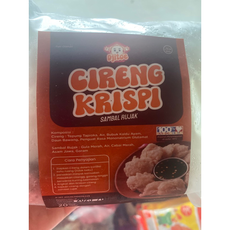 

cireng salju bumbu rujak isi 20 pcs