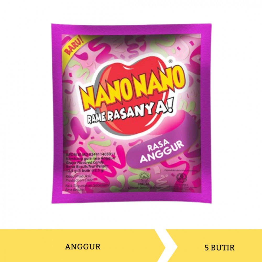 

NANO NANO ANGGUR,JAMBU,ASAM JAWA,KULIT JERUK,RUJAK NANAS,SIRSAK PER BOX