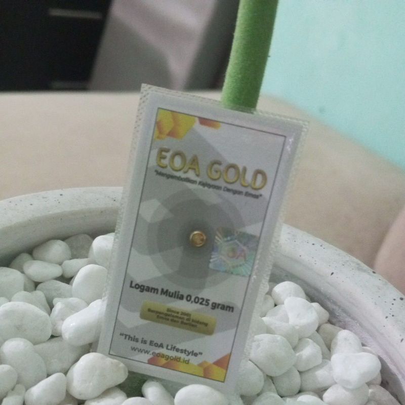 Logam Mulia EOA GOLD 0,025 gram