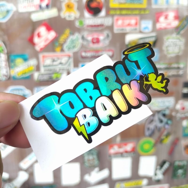 

STIKER TOBRUT BAIK HOLO