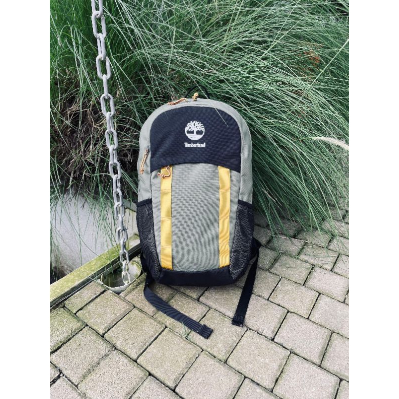 Tas Ransel , Tas Laptop Timberland Carvelton 26L Backpack Black Green 100%Original