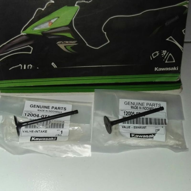 klep in ex klep payung klep in ex Blitz edge set original kawasaki