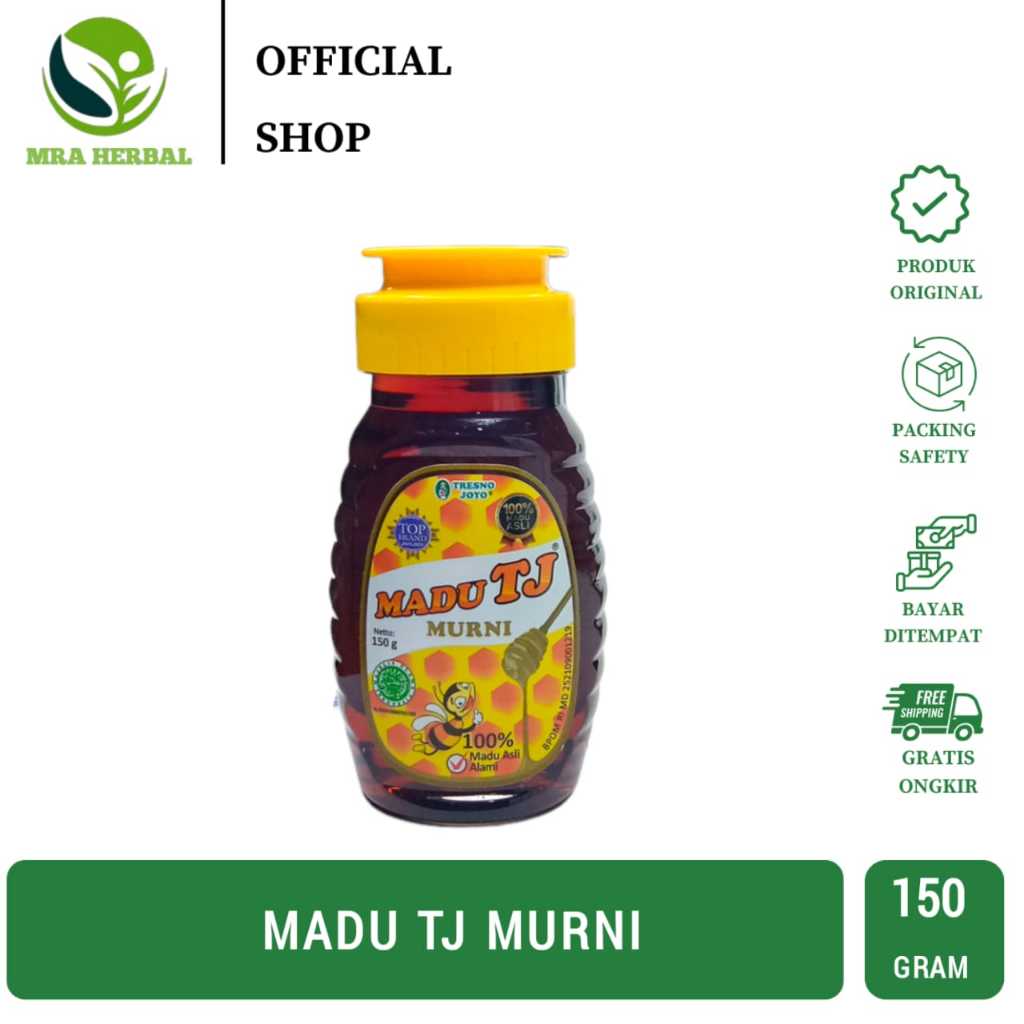 

Madu TJ Murni 150 Gr | Madu Tresno Joyo Membantu Menjaga Kesehatan Tubuh