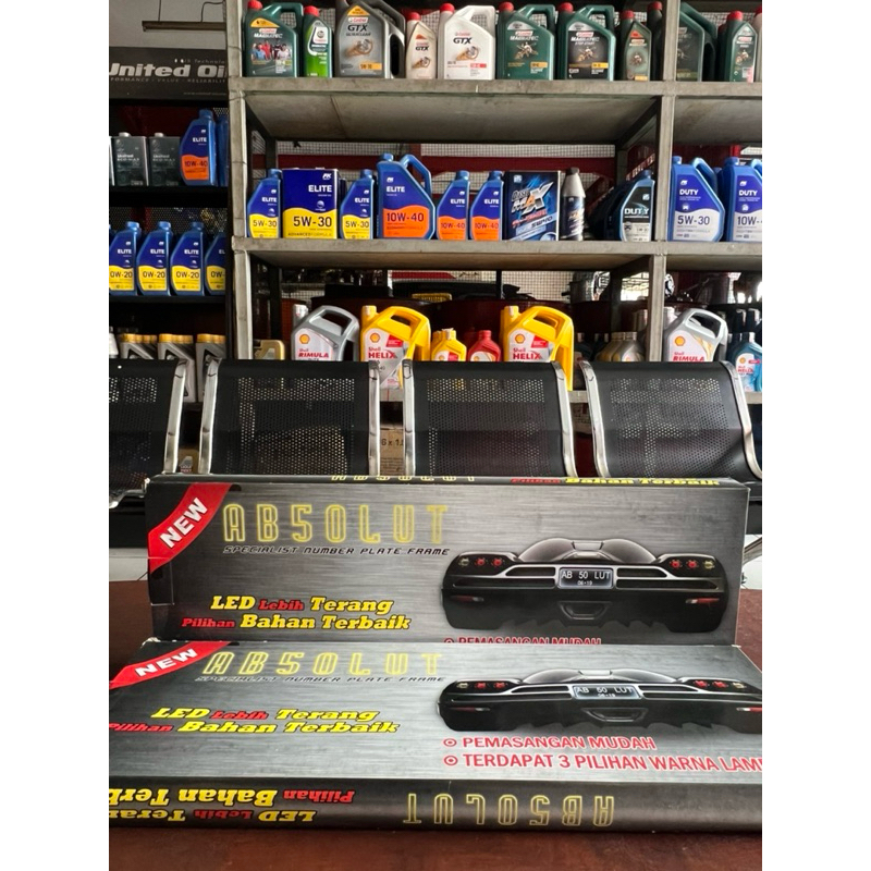 Dudukan Plat Nomor Mobil Mika Arkilik / Cover Plat Nomor Mobil Mika Arkilik