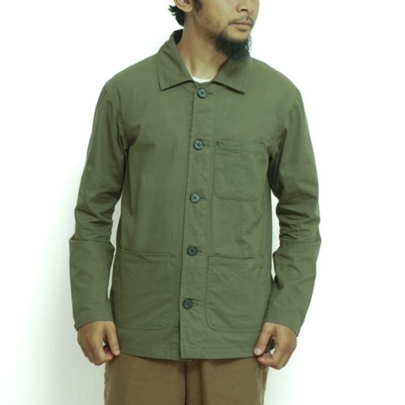 Tuckwoll Chore Work Outer Olive Green