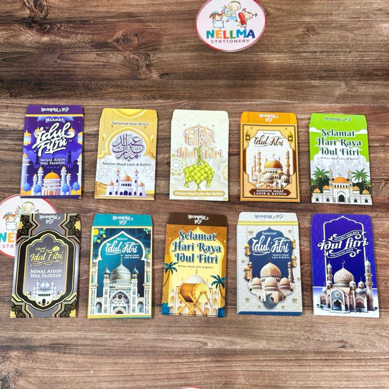 

AMPAU AMPLOP LEBARAN MASJID Tipe GR Campur ISI 100 LEMBAR